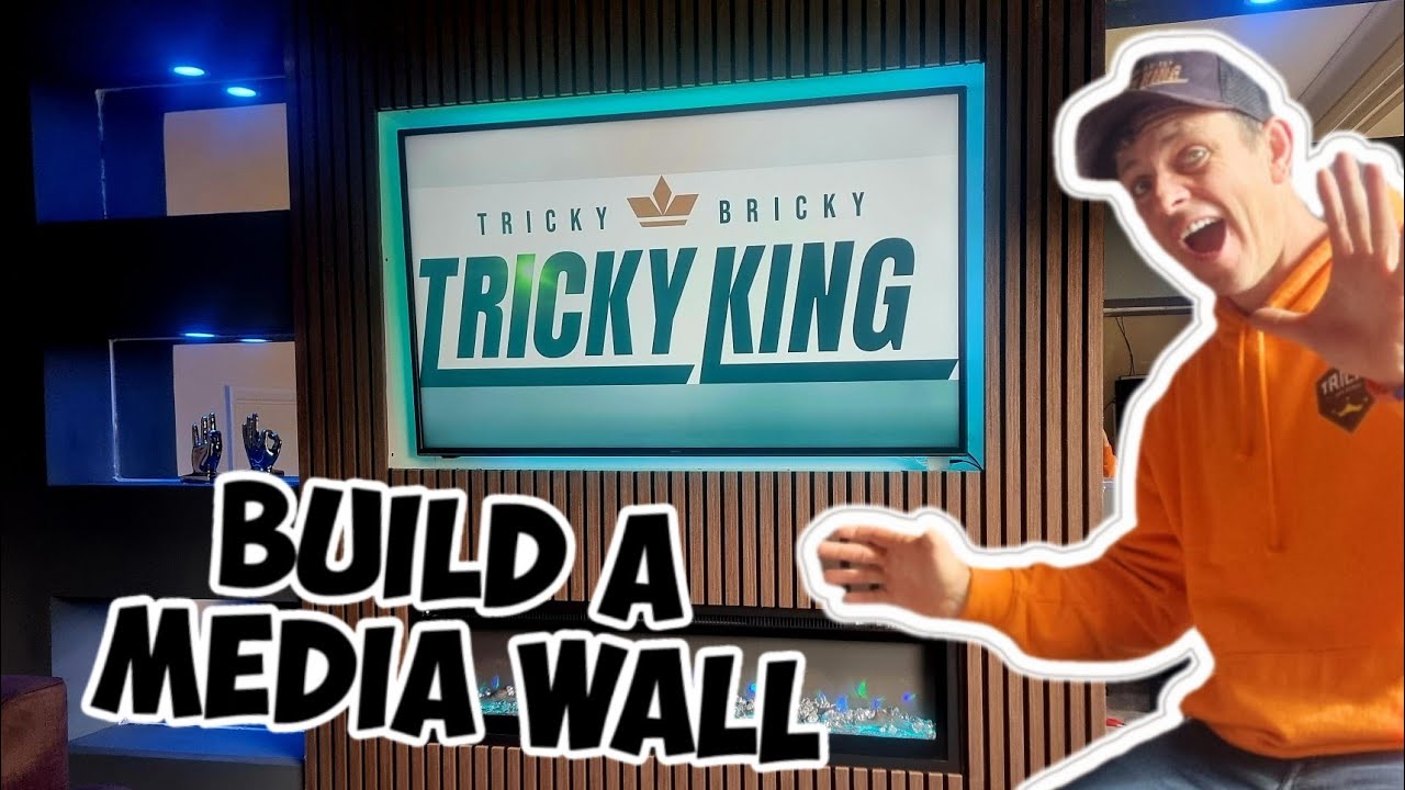 How to build a media wall step by step 