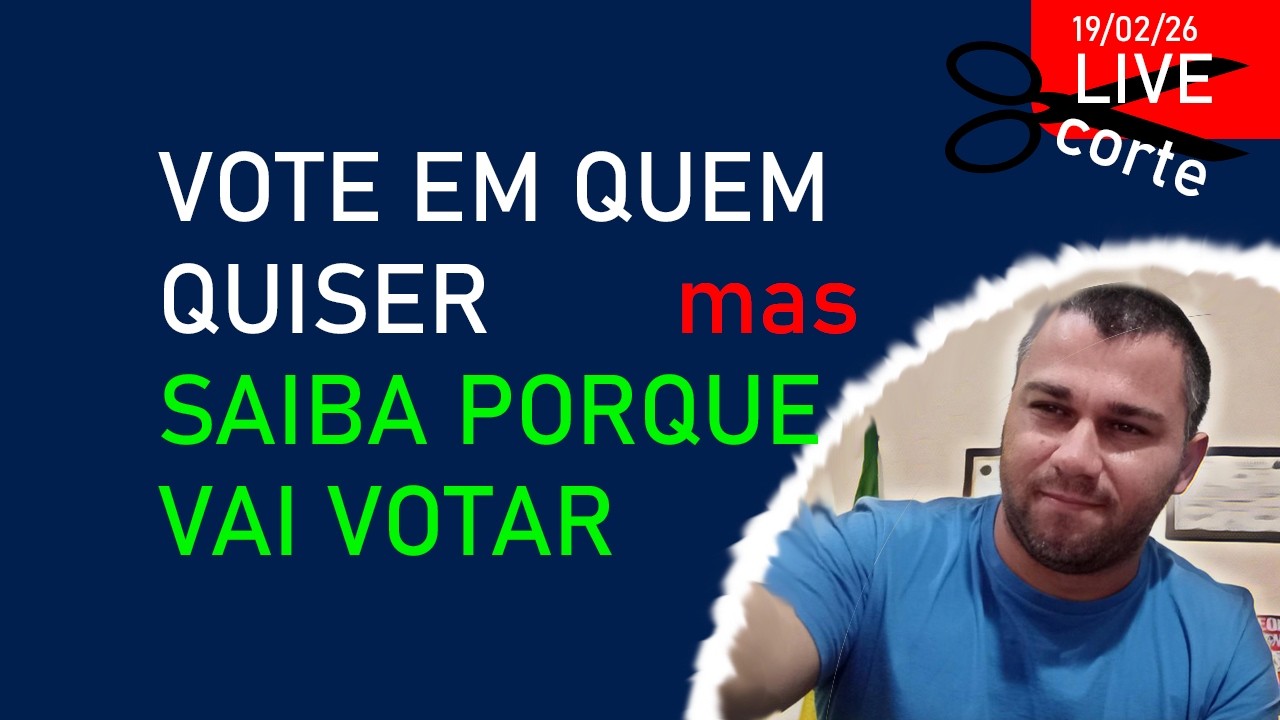 PORQUE DEVE VOTAR