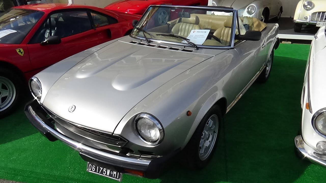 1984 Pininfarina 124 Spider Europa - Exterior and Interior - Auto d'Epoca Padova 2017