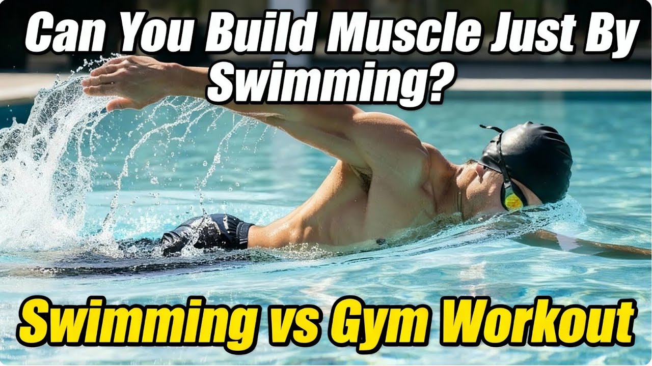 Can You Build Muscle by Swimming Alone?  Swimming or Gym for Muscle Growth?