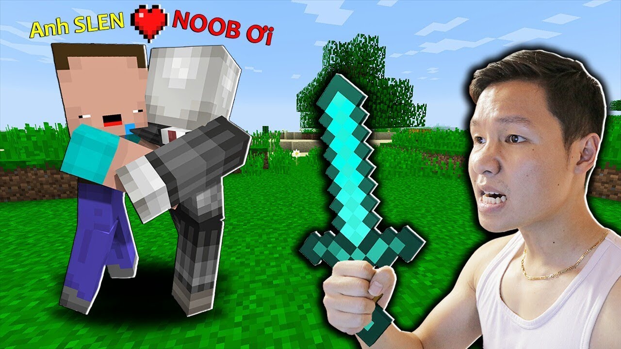 SLENDERMAN VÀ HÀNH TRÌNH GIẢI CỨU EM TRAI NOOB THOÁT KHỎI PRO NGUY HIỂM TRONG MINECRAFT