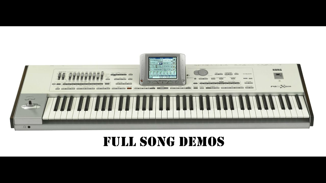 KORG PA2X pro - Full Songs - DEMO ( No Talking ) HQ