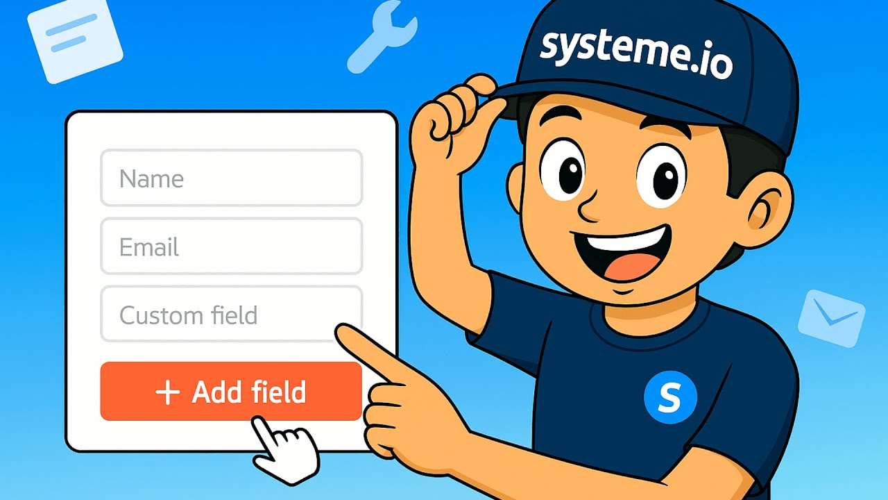 How to Add a Custom Form Field in Systeme.io (Step-by-Step Tutorial)