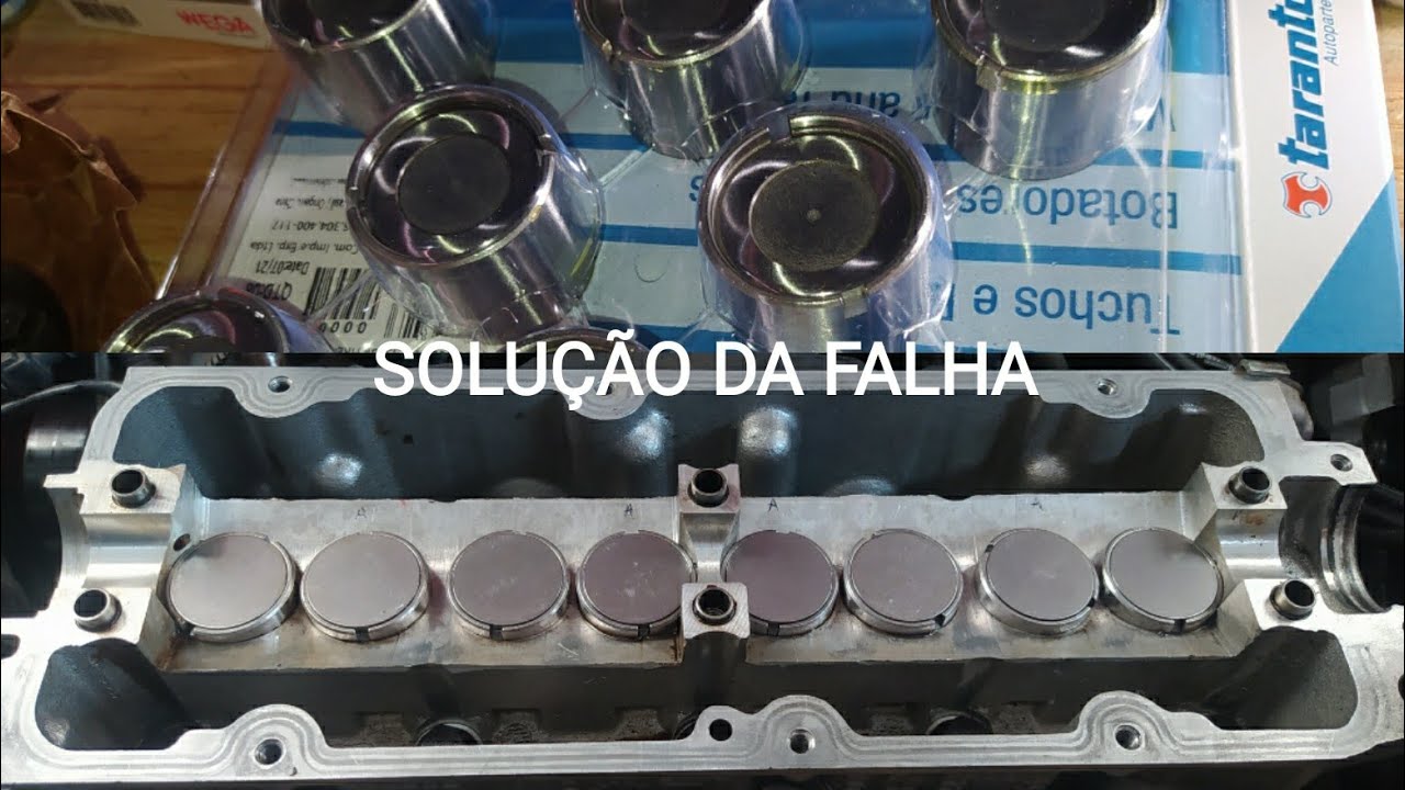 Motor Fire falhando, desgaste no comando de válvulas, regulagem e troca do comando Palio fire.