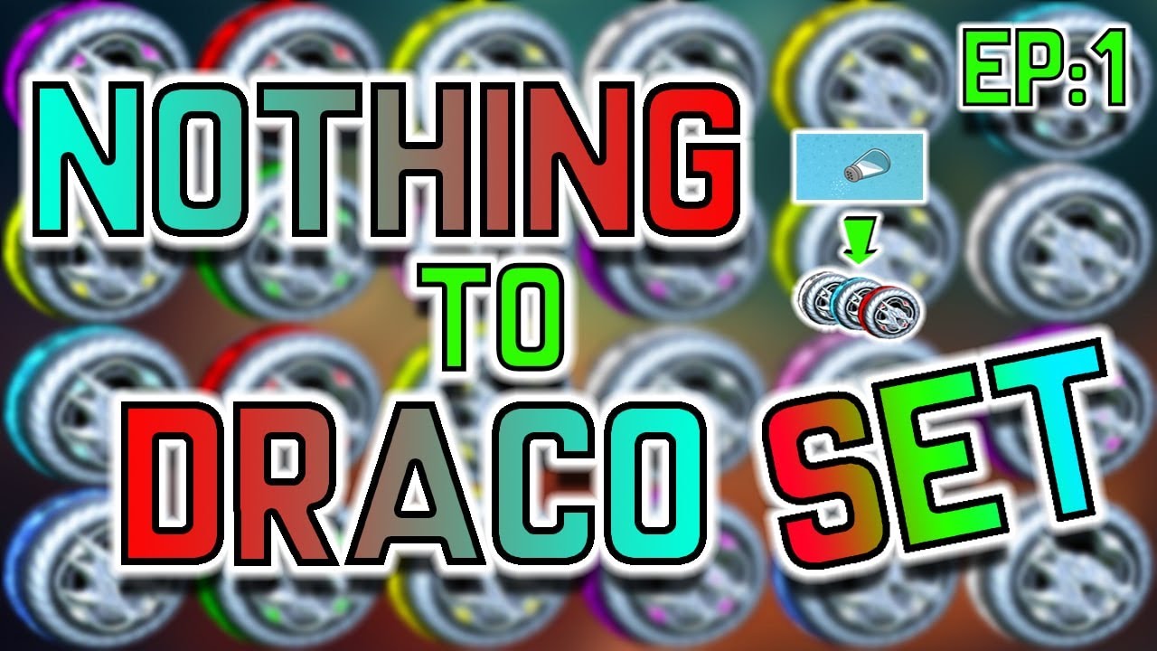 STARTING FROM NOTHING TO DRACO SET EP1/ROCKET LEAGUE NOTHING TO SOMETHING/XBOX/2020 TRADING/