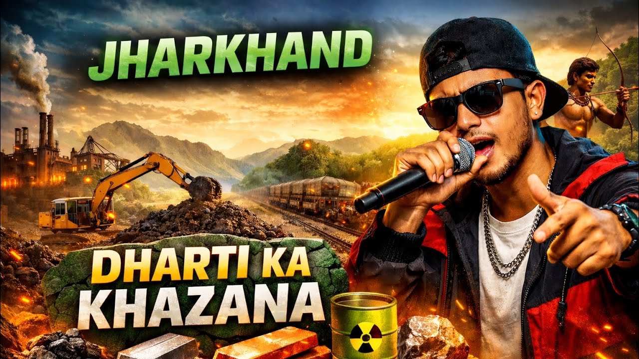 Jharkhand Dharti Ka Khazana | Mineral Rap Song 2026 | Desi Hip Hop 🔥#Jharkhand #rapsong #RapSong2026