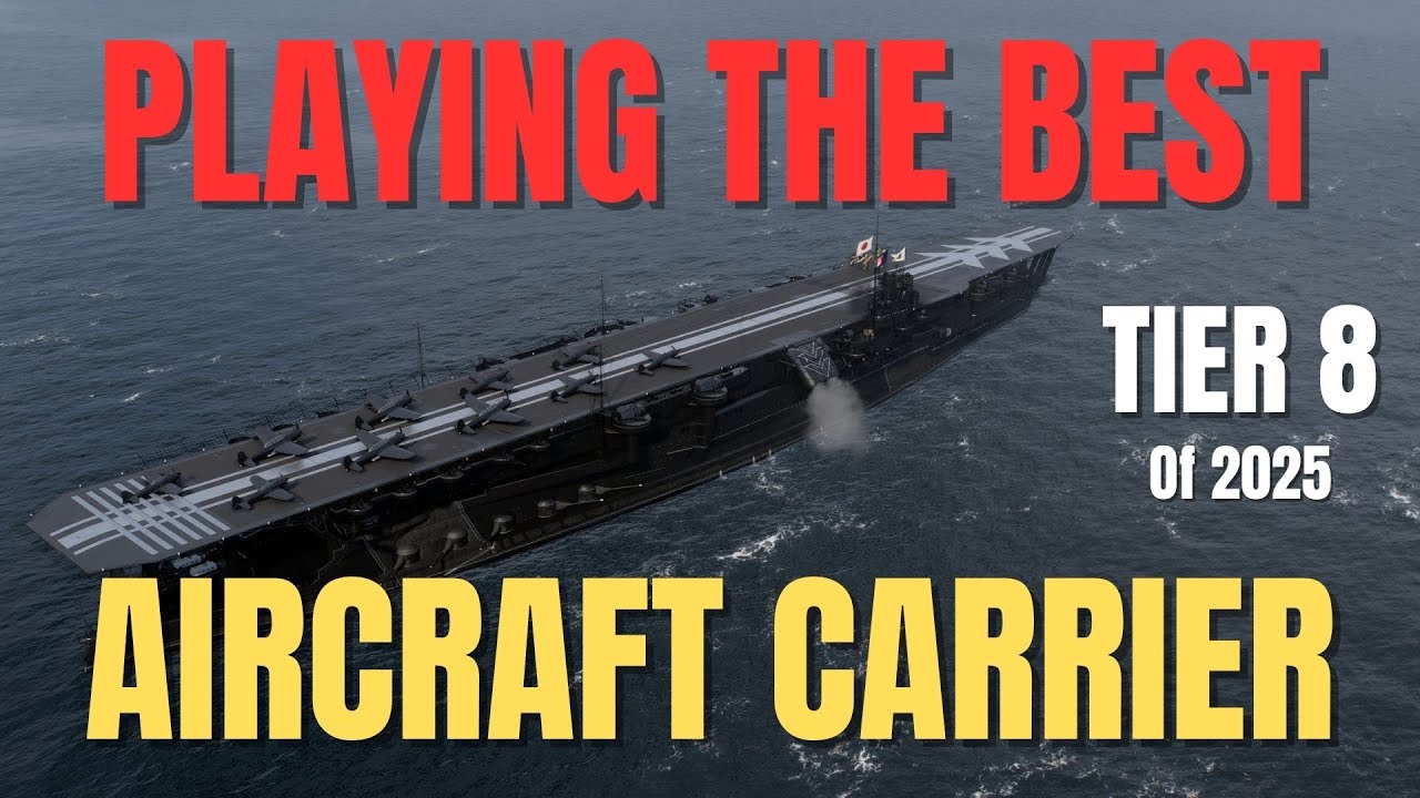 Playing The Best Tier 8 CV in World of Warships WOWS 2025