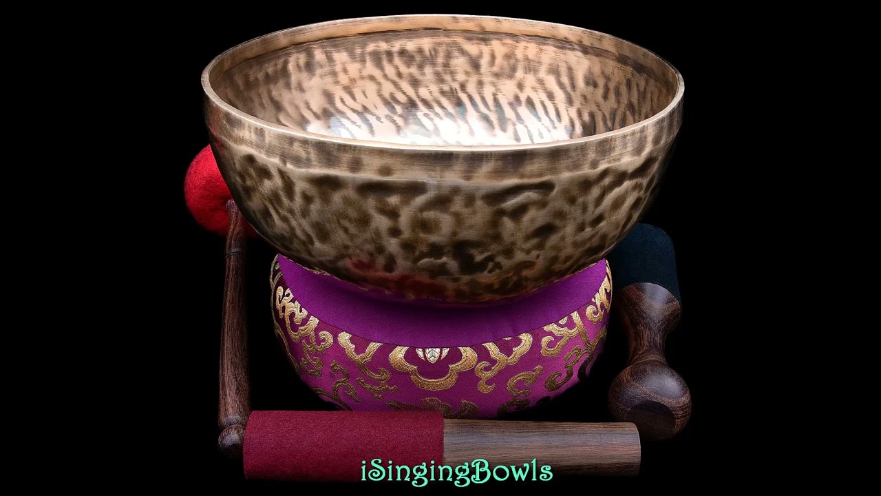 #11013 : Legendary-quality Tibetan Singing Bowl-- G2 & D4