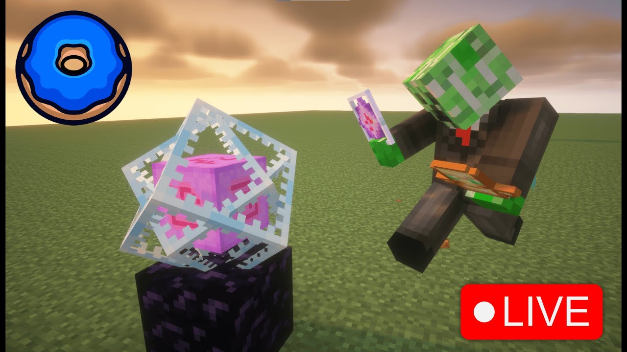 Donut SMP Live | Rating Bases 500k per good base Buying Skeleton Spawners