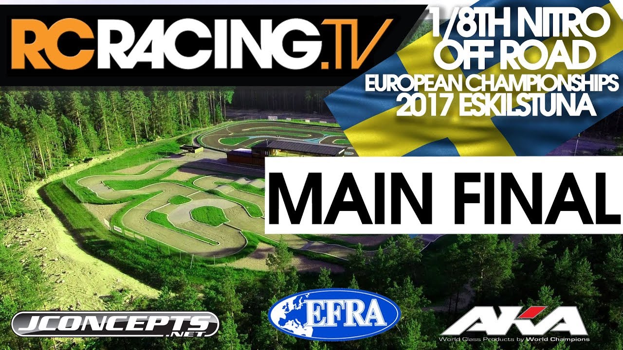 EFRA 1/8th Off Road  Euros 2017 - MAIN FINAL