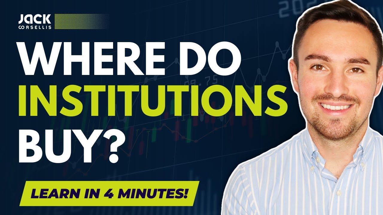 HOW TO SPOT where Institutions buy Stocks in 4 MINUTES | Learn To Trade Stocks