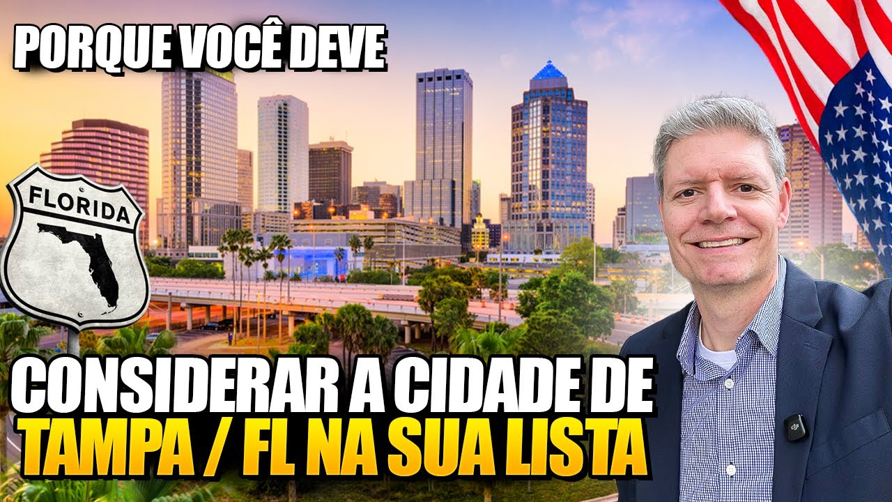 VOCÊ JÁ CONHECE A CIDADE DE TAMPA NA FLÓRIDA  EUA?