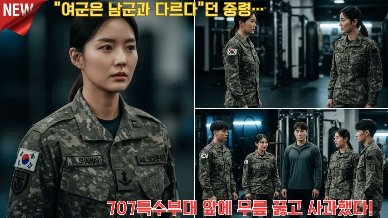 “여군은 남군과 다르다”던 중령… 707특수부대 앞에 무릎 꿇고 사과했다! l 오디오북 l 감동 l 사연 l 실화