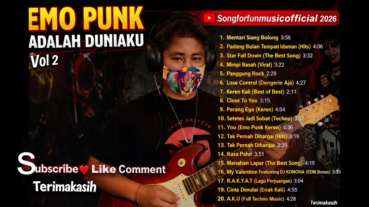 NAGA PRODUCTION - PUNK ADALAH DUNIAKU - EMO PUNK INDONESIA -SONGFORFUNMUSIC