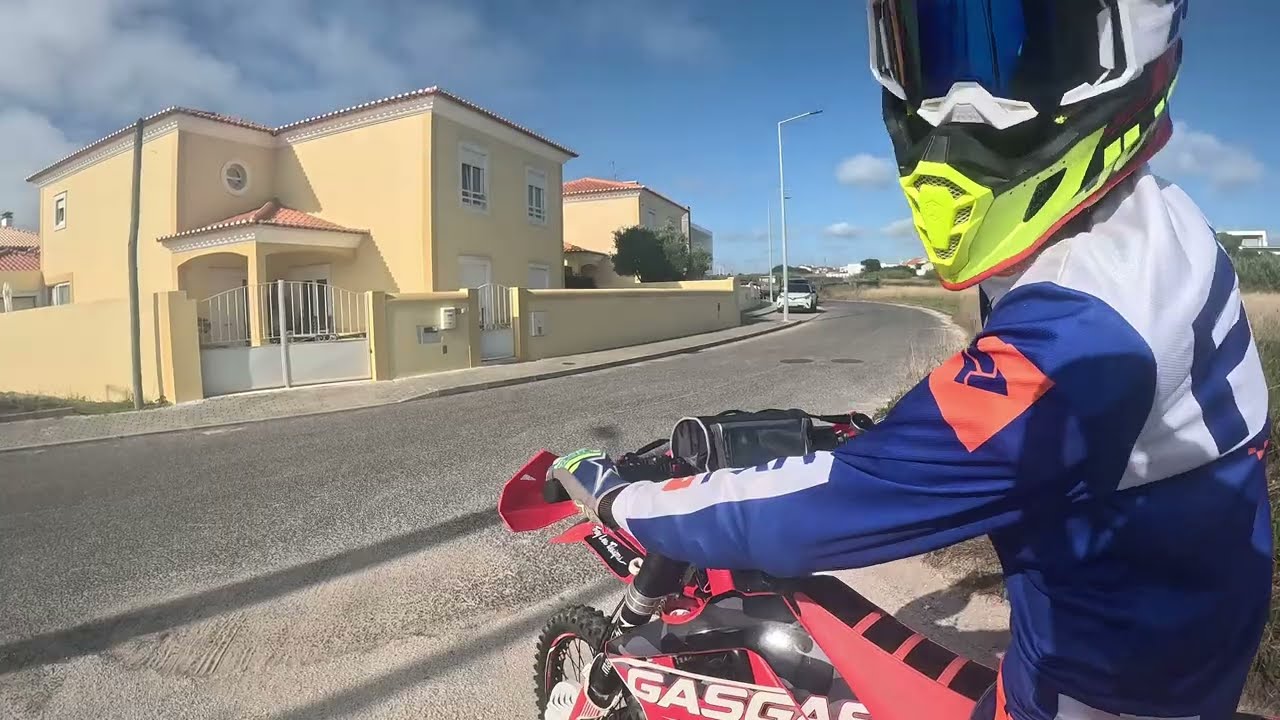 1ª Voltinha com a ATOMIC XR1 190cc junto com GASGAS 250cc e MALCOR XLZ 125cc