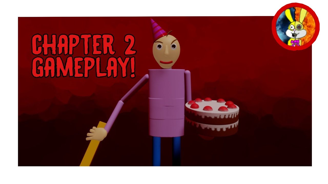 Baldi's Darkest World chapter 2 gameplay (game made by T Master)