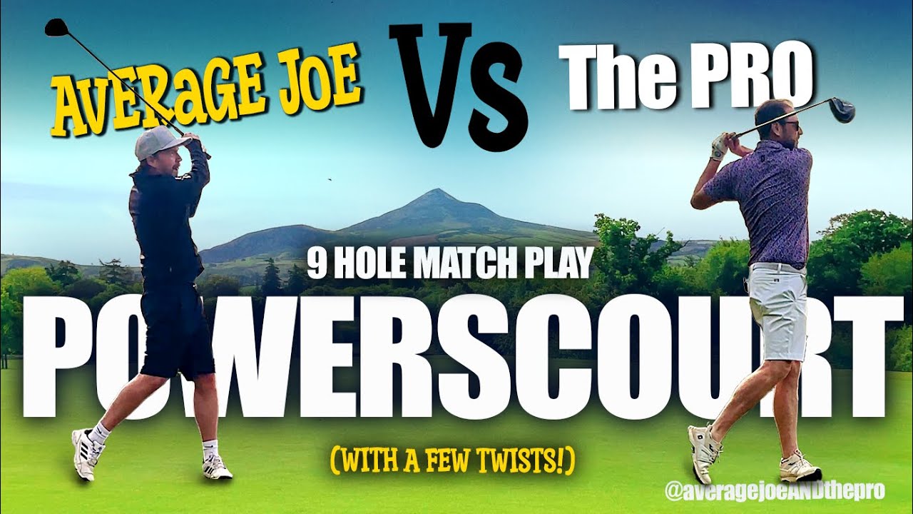 Average Joe Vs The Pro - 9 Hole Match Play... With a Twist!