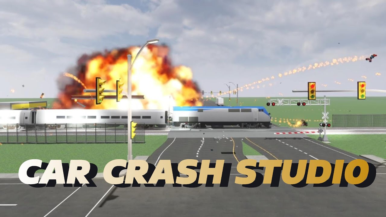 This Game is Crazy! | Roblox Car Crash Studio
