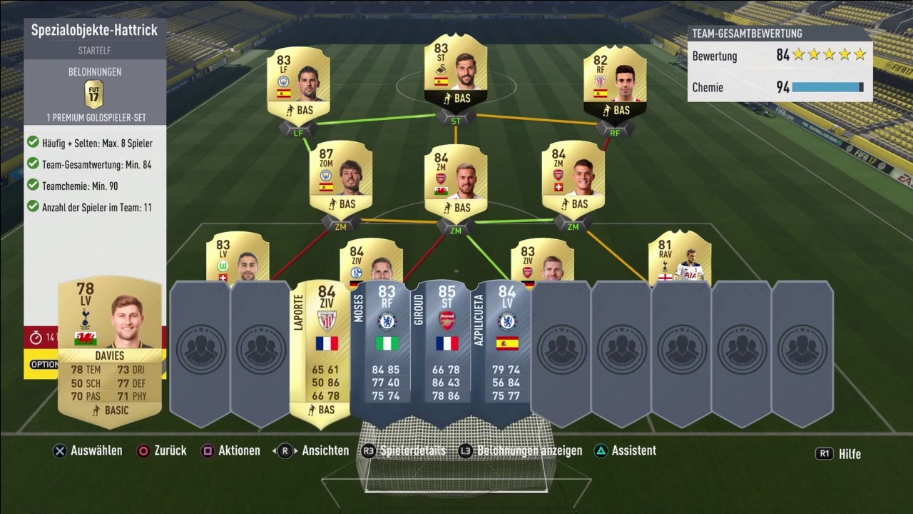 FIFA 17 SBC:HARRY KANE (91)POTM G&Uuml;NSTIGE L&Ouml;SUNG!!!
