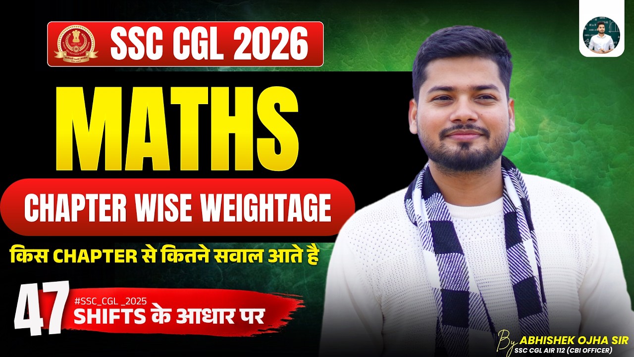 SSC CGL 2026 | Don't start your preparation without watching this video | Complete Maths Syllabus...