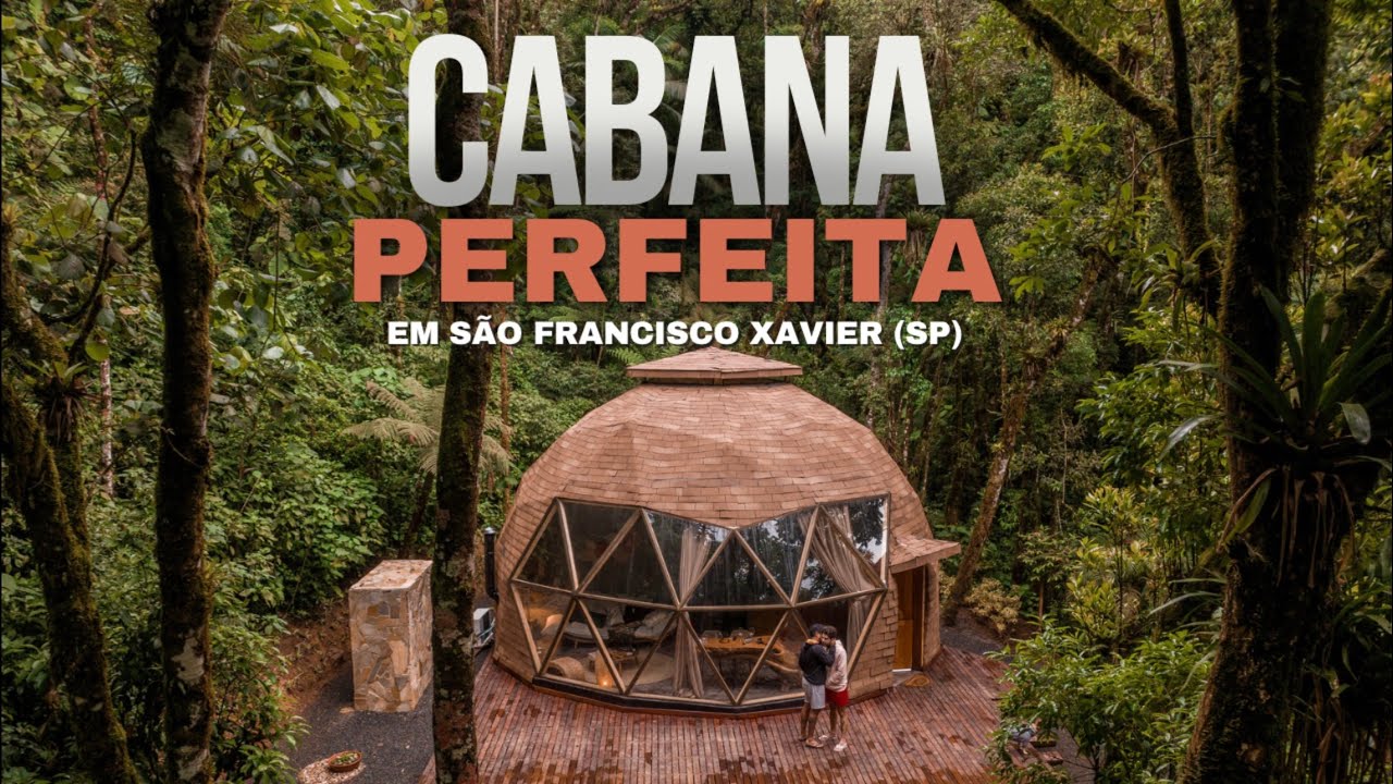Cabana perfeita em São Francisco Xavier | Final de semana no Domo Geodésico da Lake View Cabanas