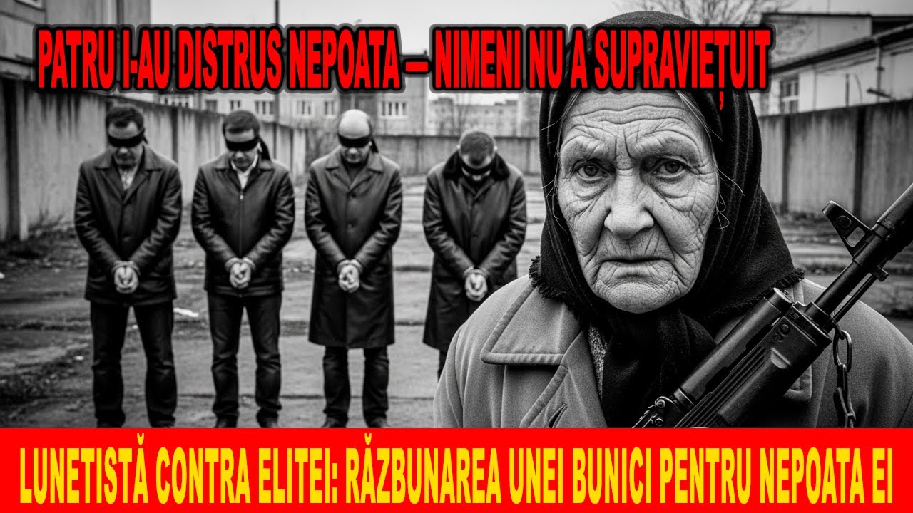 Bunica lunetistă i a vânat pe cei care i au distrus nepoata