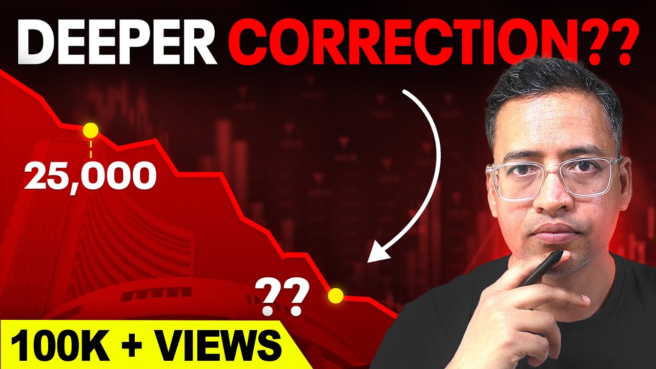 Stock Market Overvalued Now? | CORRECTION Ahead? - Rahul&nbsp;Jain #marketcrash