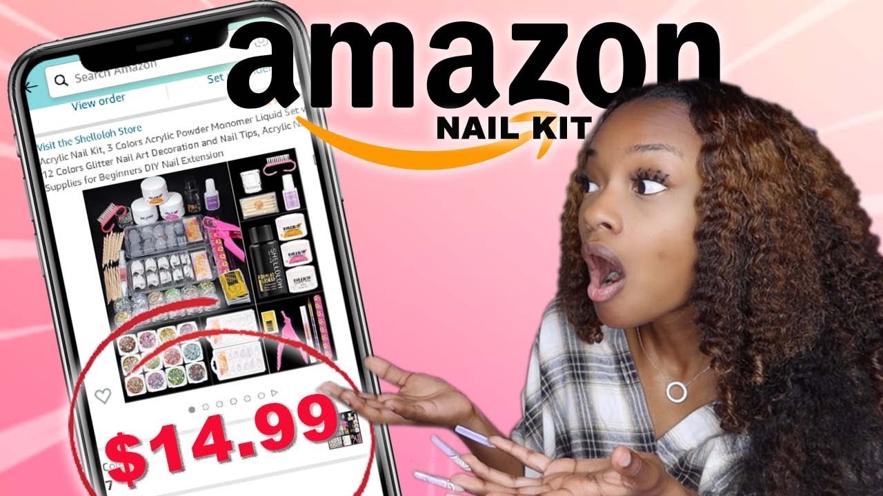 Тестирую недорогой набор для маникюра с Amazon! | Набор для начинающих