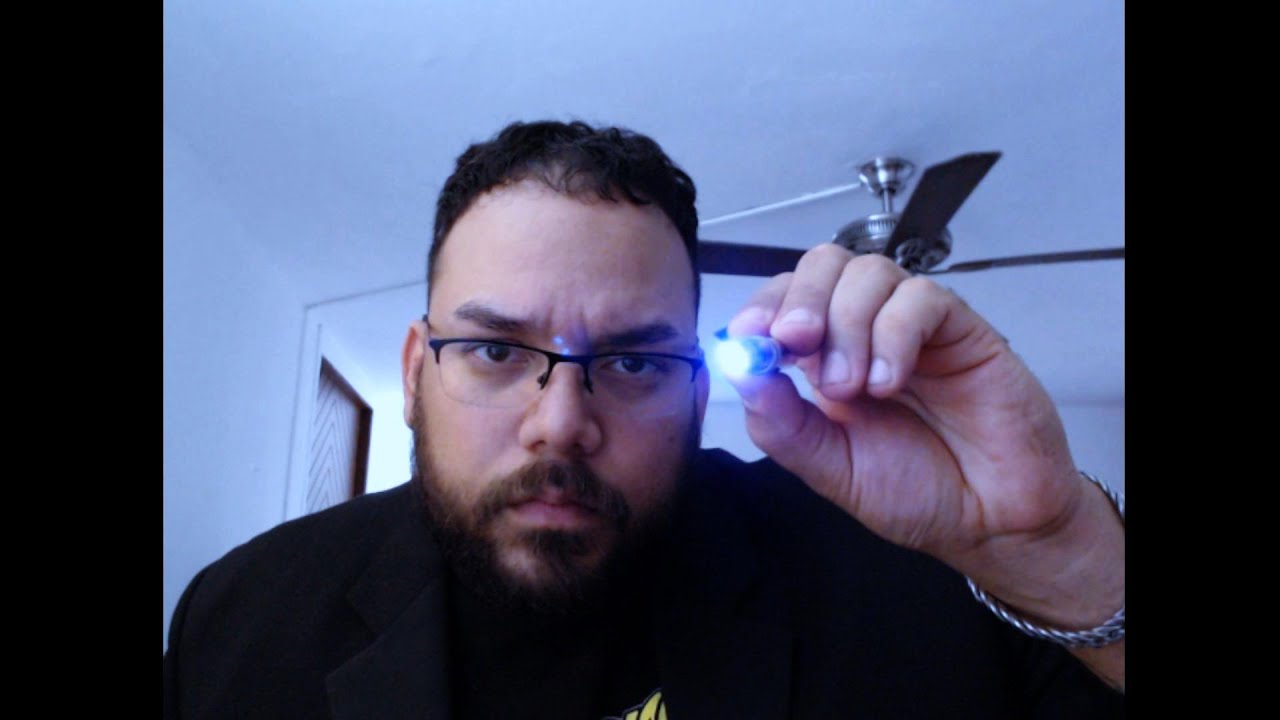 ASMR - Light Pen and Eye Exam (Follow)