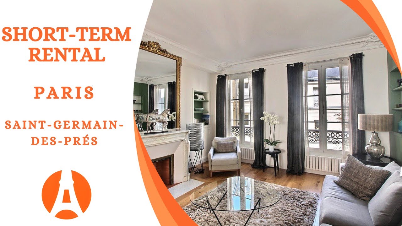 Short-Term Rental in Paris, Peaceful 3 Bedrooms in Saint-Germain-des-Prés - 6307
