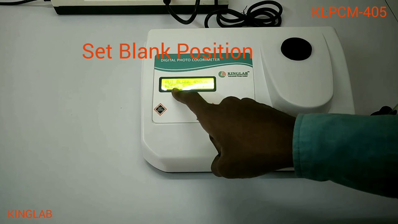 KINGLAB - Photocolorimeter ( KLPCM-405)