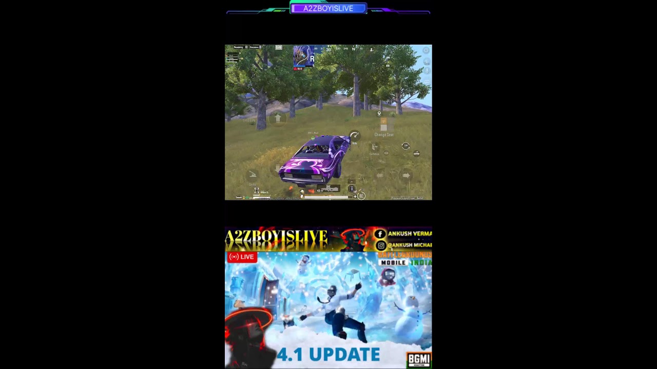 Rank PUSH BGMi only gameplay subscribe to my channel ❣️ A2zboyislive- Bgmi
