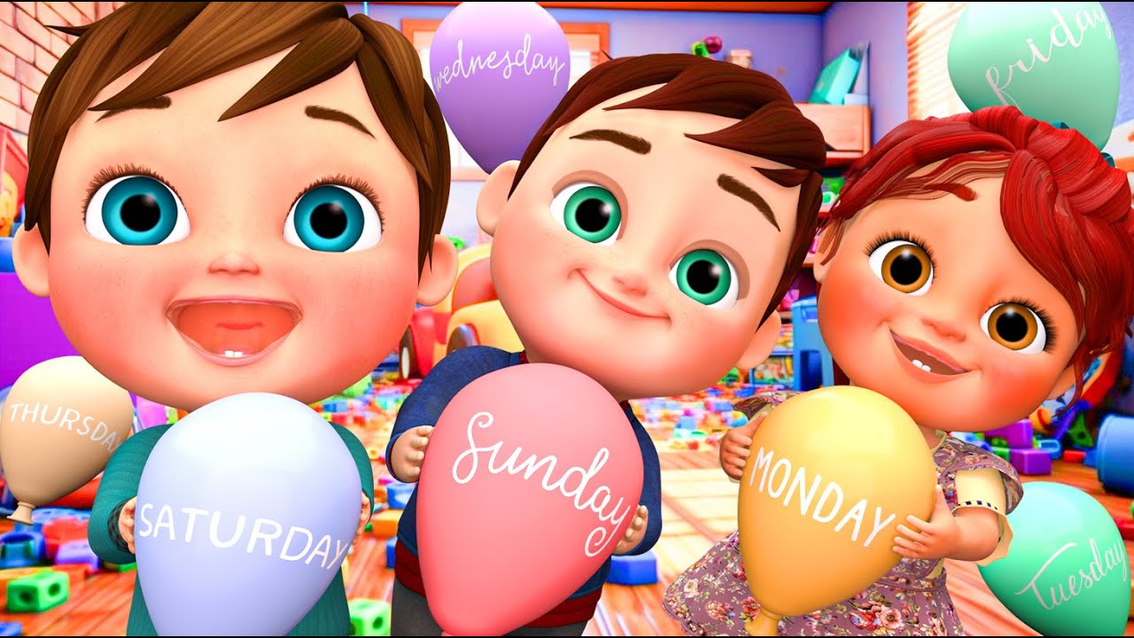 Days of the Week, Come Sing with Me - Nursery Rhymes & Kids Songs - Coco Mama #babyshark
