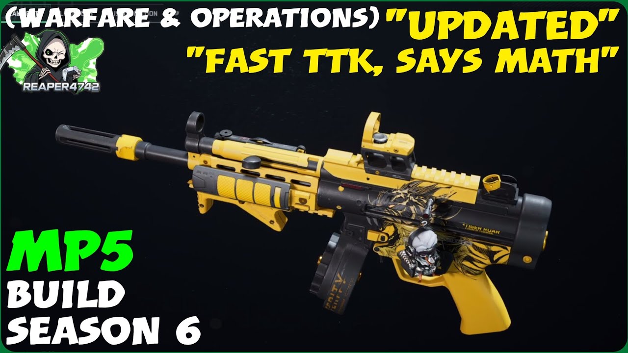 MP5 build for Warfare and Operations in Delta Force in season 6