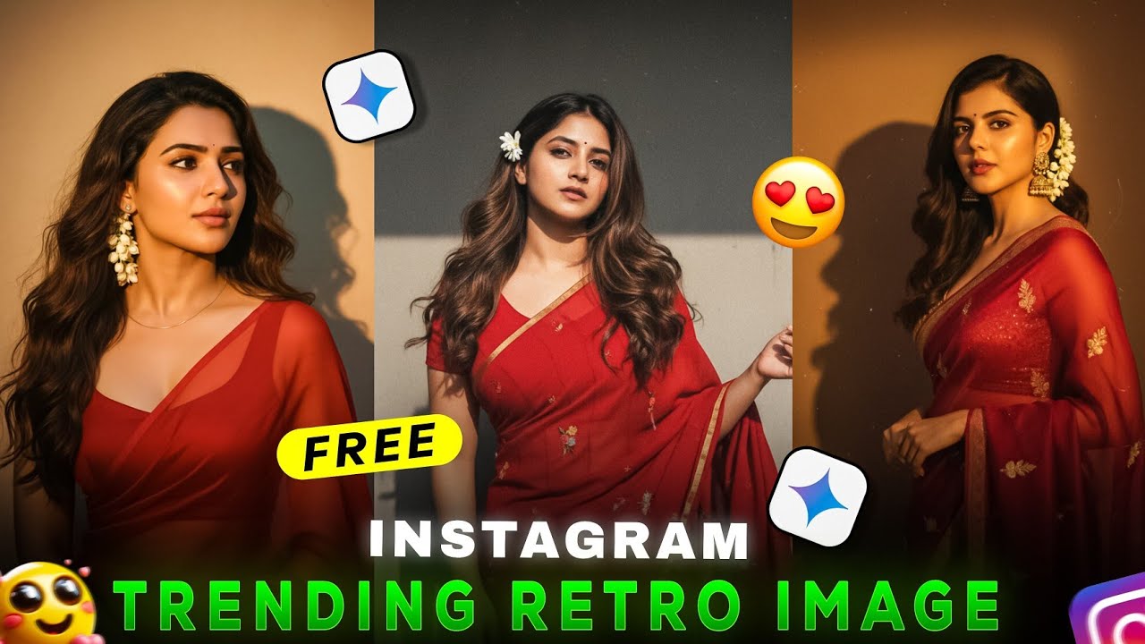 TRENDING AI RETRO STYLE VINTAGE PHOTO EDITING TAMIL PROMPTS | Google Gemini Viral PhotoEditing Tamil