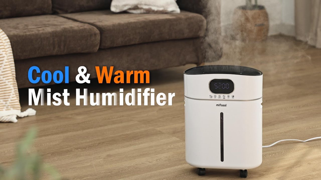 Mifasol  3.2Gal/12L Warm and Cool Mist  Humidifier Large Room