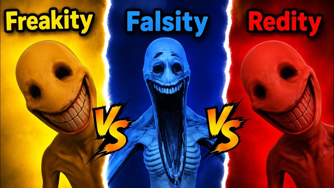 FREAKITY vs  FALSITY vs REDITY | Verity Mod Minecraft compilation