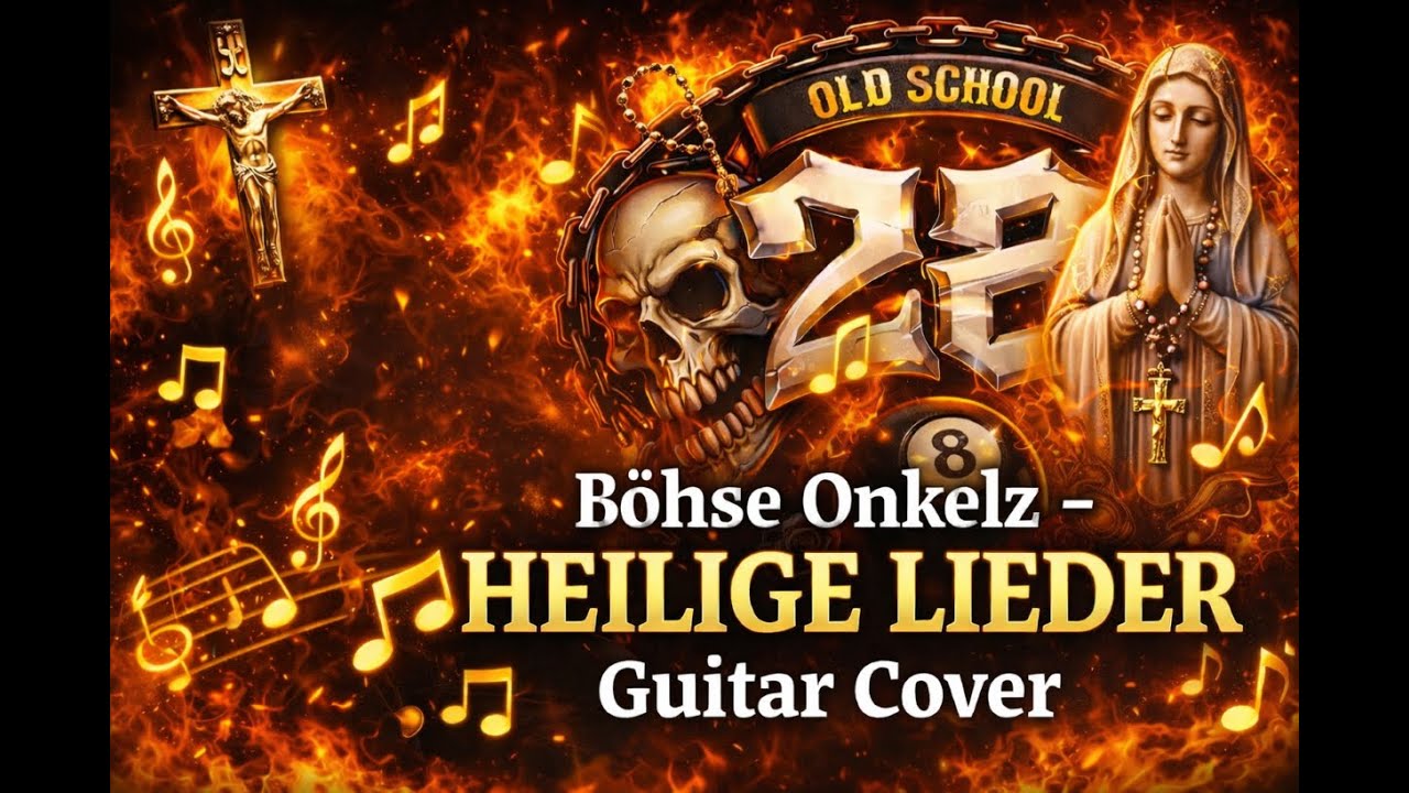 Böhse Onkelz - Heilige Lieder Live in Dortmund (Guitar Cover)