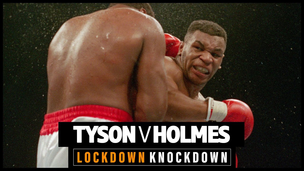 Full fight replay: Mike Tyson v Larry Holmes