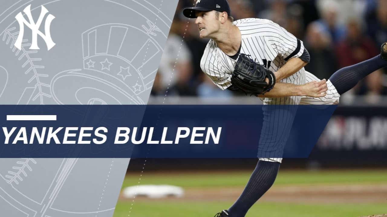 Yankees bullpen fires 8 2/3 frames to take AL WC Game