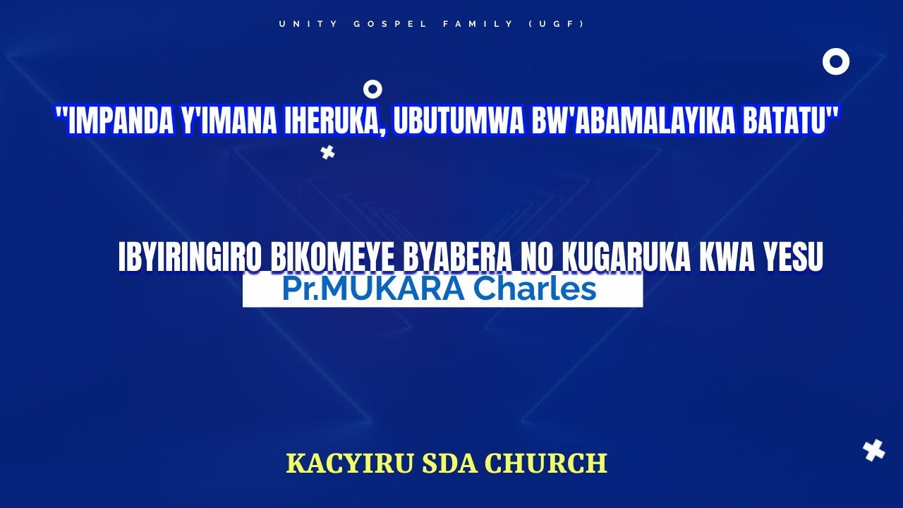 🛑 DAY 8: IBYIRINGIRO BIKOMEYE BYABERA NO KUGARUKA KWA YESU Pr. MUKARA Charles