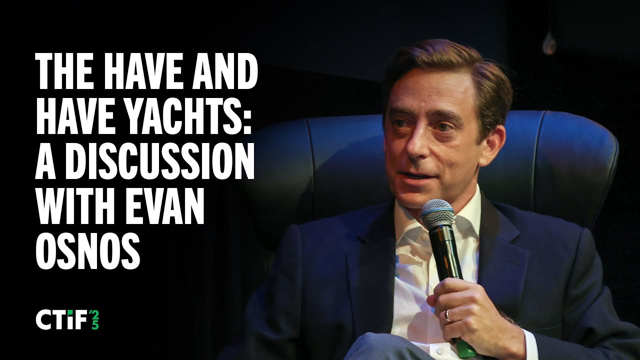 The Haves and the Have Yachts: A discussion with Evan Osnos | Cap Times Idea Fest 2025