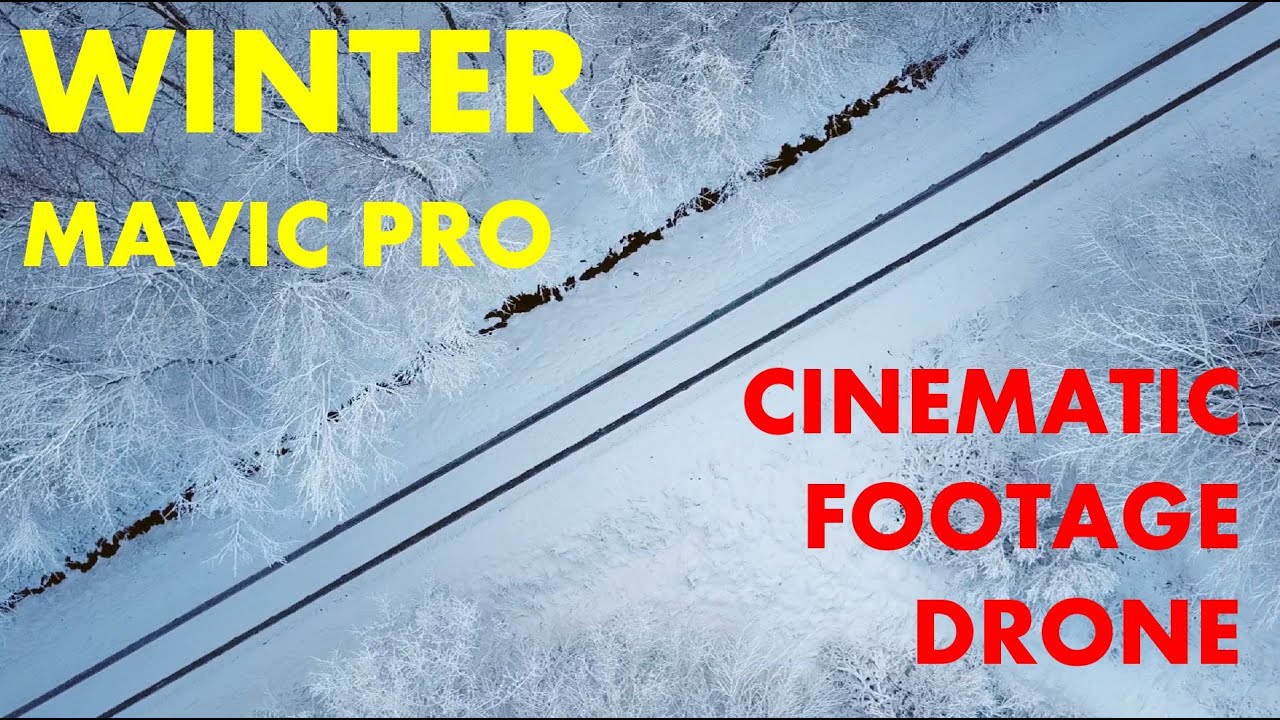 CINEMATIC WINTER | Drone Footage 2021