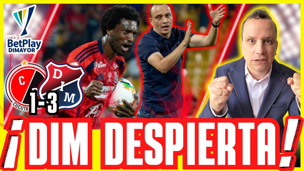 ⚽POR FIN GANÓ EL DIM 🟥⬛ CÚCUTA (1)🆚(3) MEDELLÍN 🟥🟦​​​ LIGA BETPLAY DIMAYOR 2026 - I