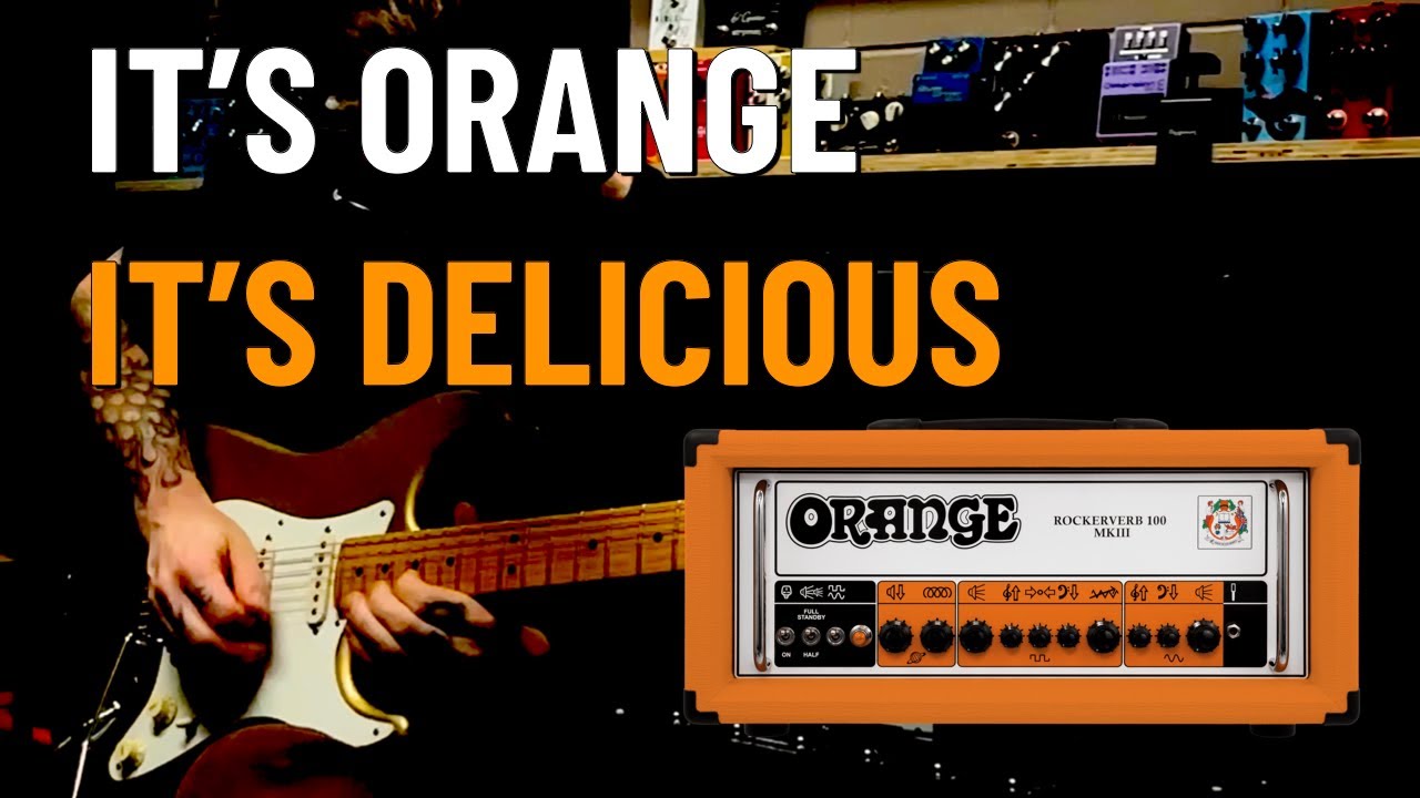 Orange RockerVerb mk3 | Very Unique 