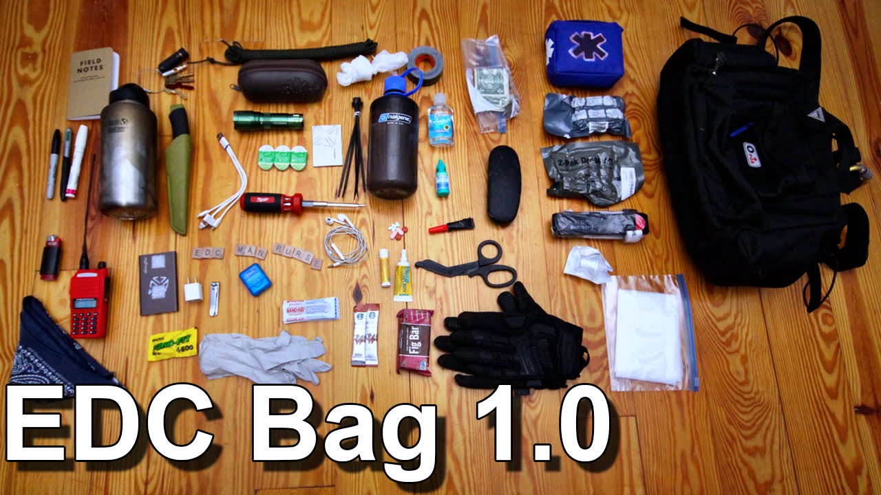 EDC Bag 1.0 - Man Purse - Bail Out Bag