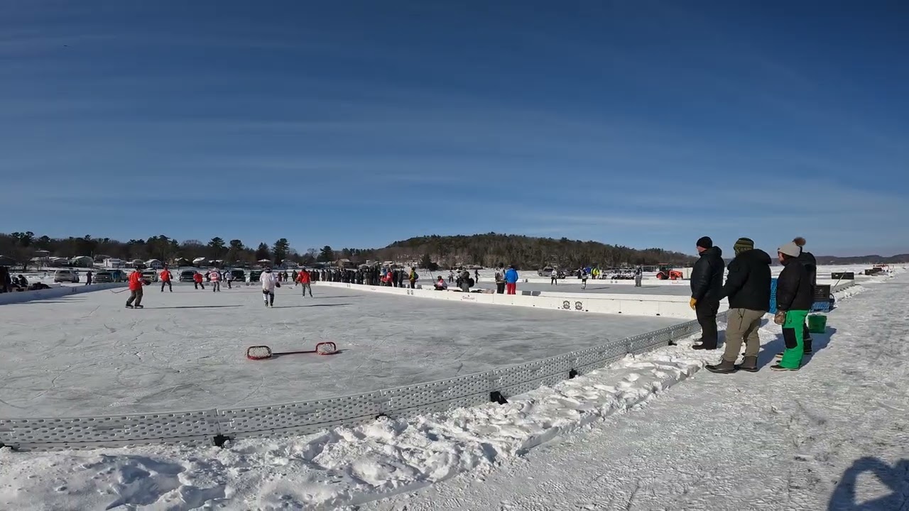 Moments - Pond Hockey Classic Final Game Ending - Malletts Bay, Colchester VT (2026)