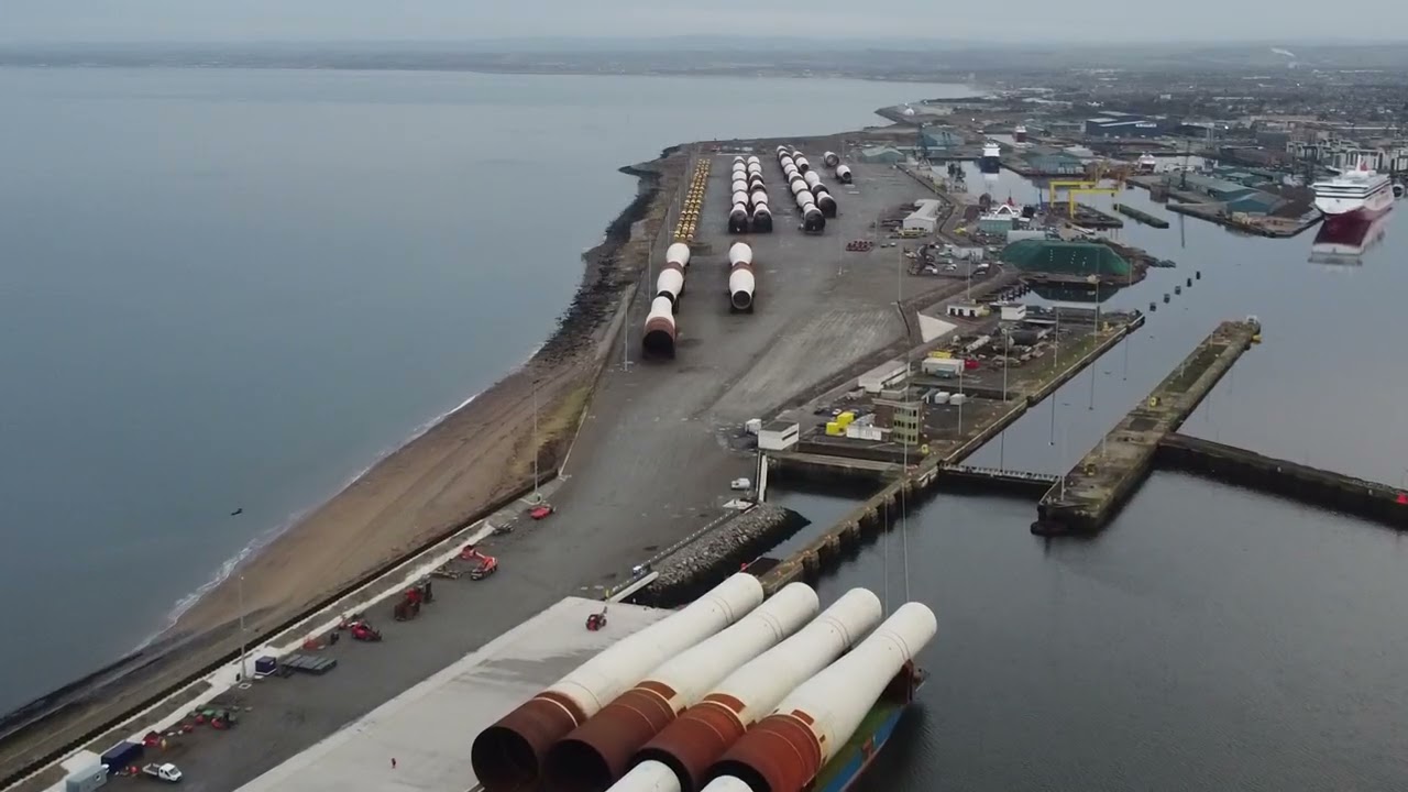 Wind farm monopiles