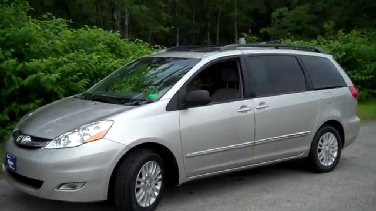 Used 2008 Toyota Sienna Limited #8684A Southern Maine Motors Saco Me Car Dealers