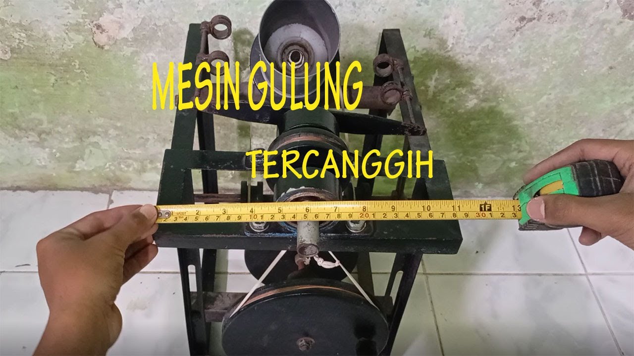 KERENN ! Mesin Gulung Rafia Manual Paling Canggih Teknologinya